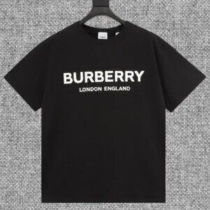 Burberry Men's Black Short Sleeve T-Shirt Size: S